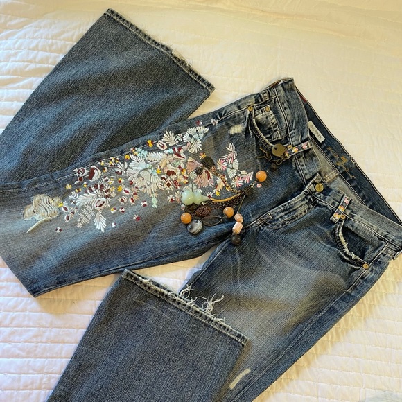 Vintage Y2K RARE ZacPosen + 7 For All Mankind collaboration - Picture 2 of 15